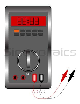 Multimeter - used to measure Amps