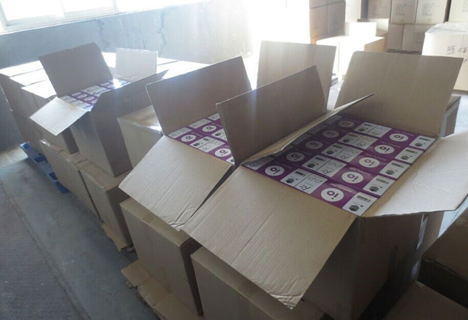 IO-products ready for shipment