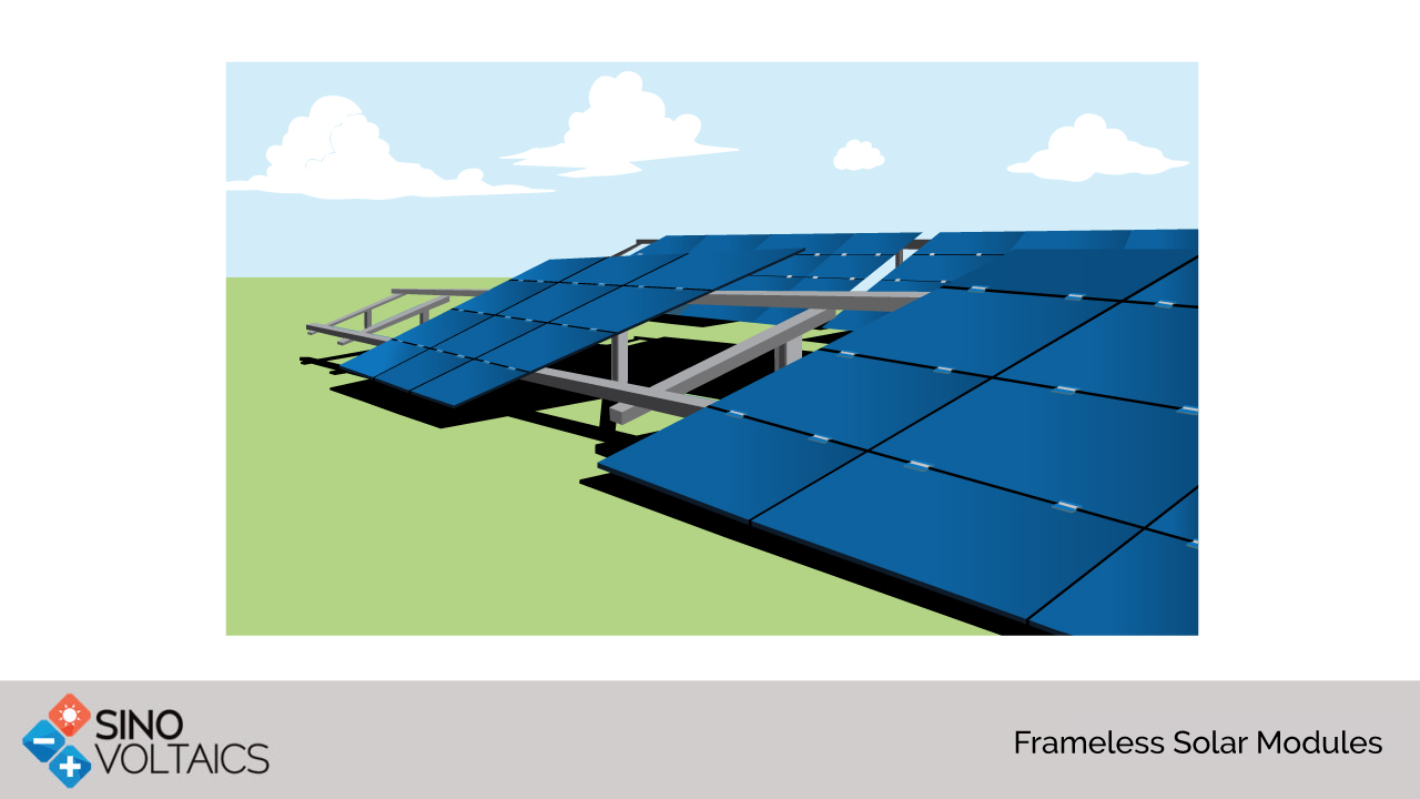 Frameless Solar Modules